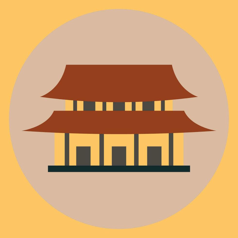 Buildings icon vector set. Bank, school, courthouse, university, library. Architecture concept. Can be used for topics like office, city, real estate