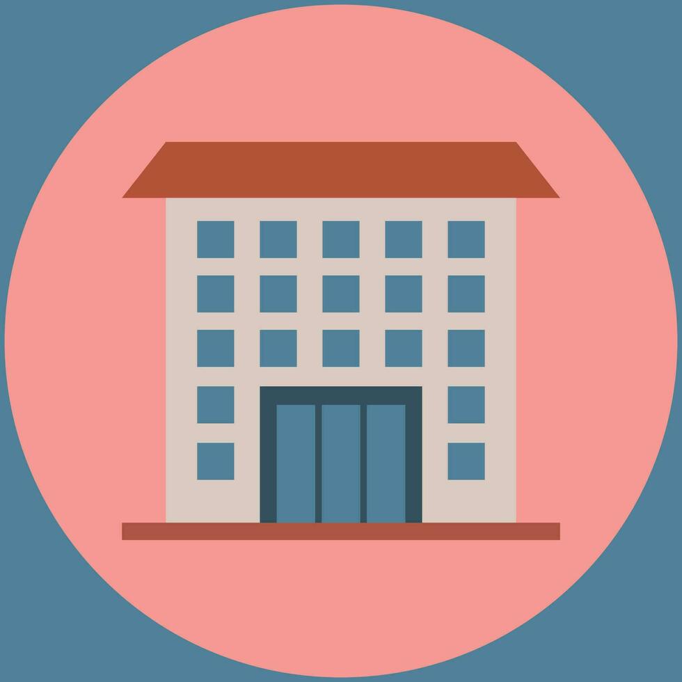 Buildings icon vector set. Bank, school, courthouse, university, library. Architecture concept. Can be used for topics like office, city, real estate