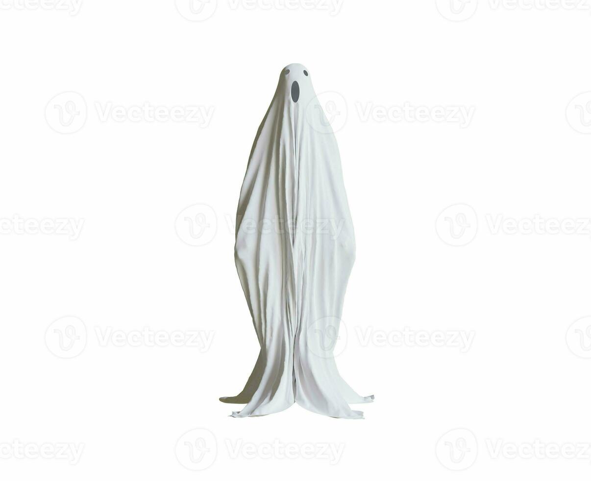 Scary Halloween images or elements created with 3D software to prepare for celebrating Halloween which is synonymous with yellow pumpkins photo