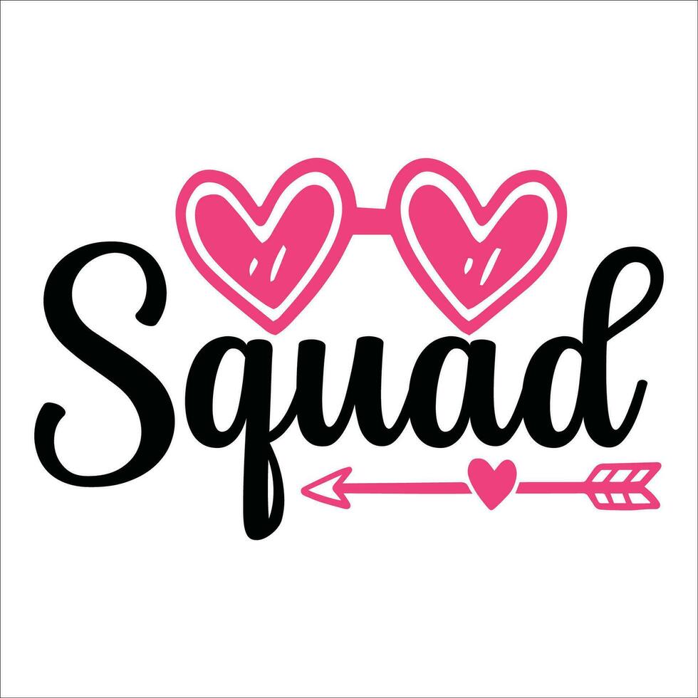 Stylish , fashionable  and awesome Family typography art and illustrator vector