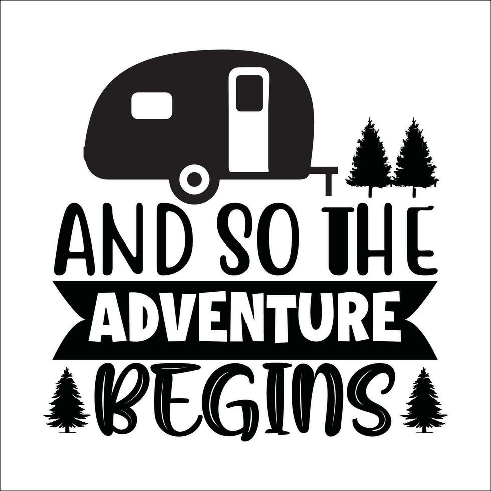 Stylish , fashionable  and awesome Adventure typography art and illustrator vector