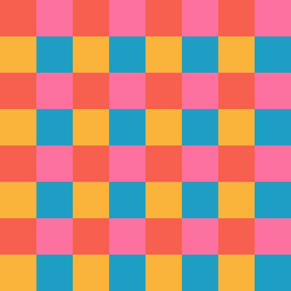 Checkered seamless pattern. Chequered backdrop for textile, tablecloth,clothes etc. vector