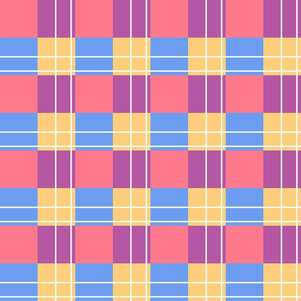 Checkered seamless pattern. Chequered backdrop for textile, tablecloth,clothes etc. vector