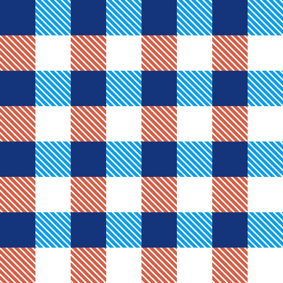 Checkered seamless pattern. Chequered backdrop for textile, tablecloth,clothes etc. vector