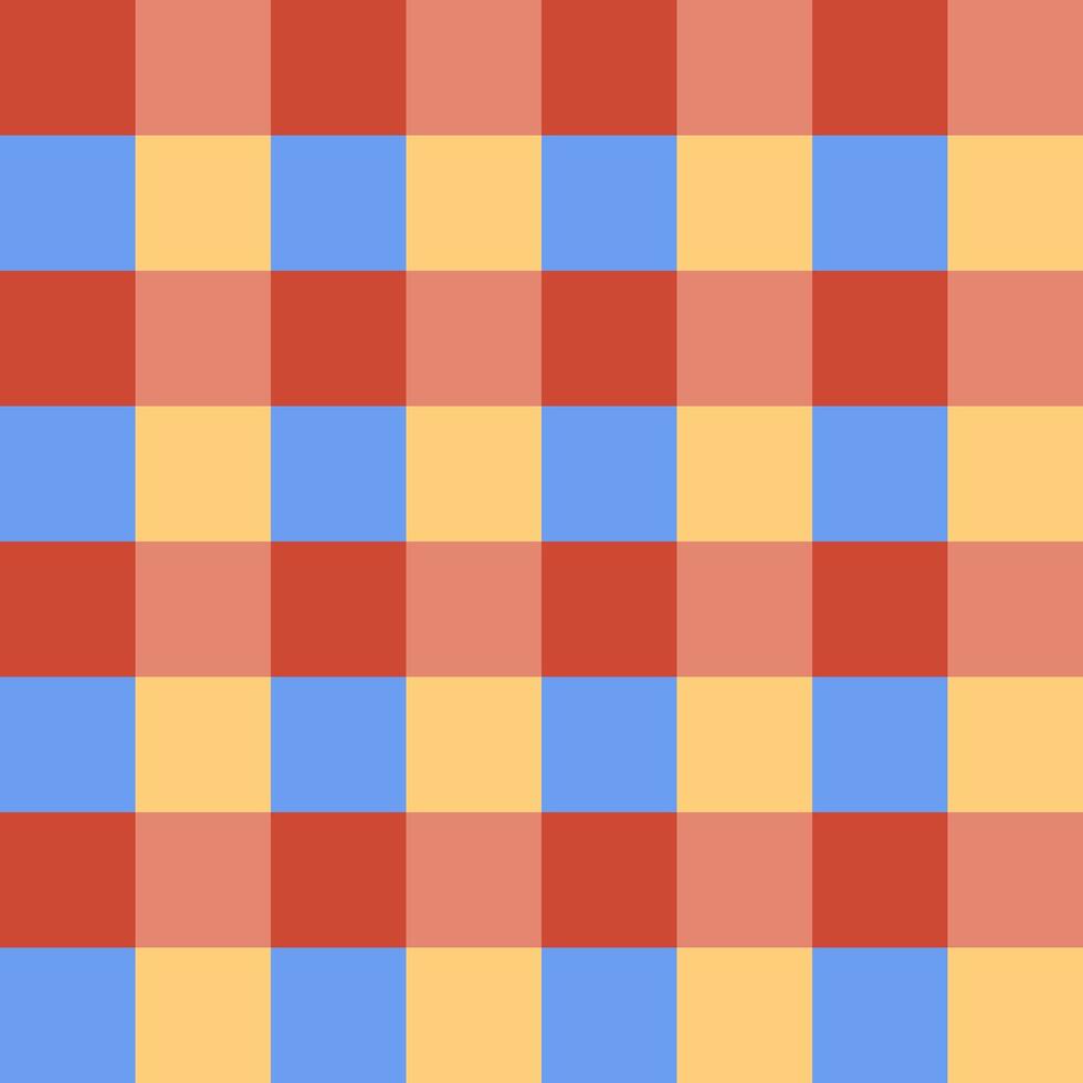 Checkered seamless pattern. Chequered backdrop for textile, tablecloth,clothes etc. vector