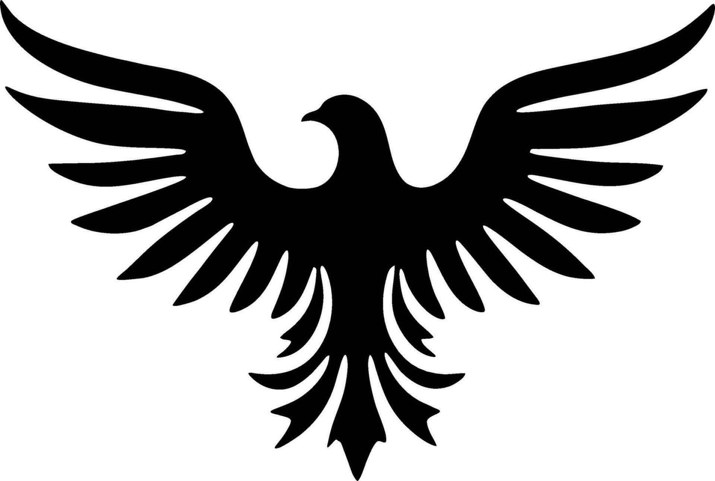 americano águila logo ilustraciones, realeza gratis vector gráficos acortar Arte