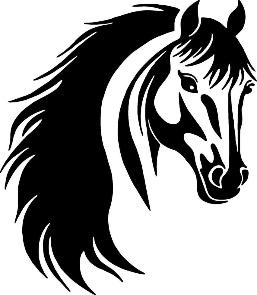 prima vector caballo logo diseño caballo vector