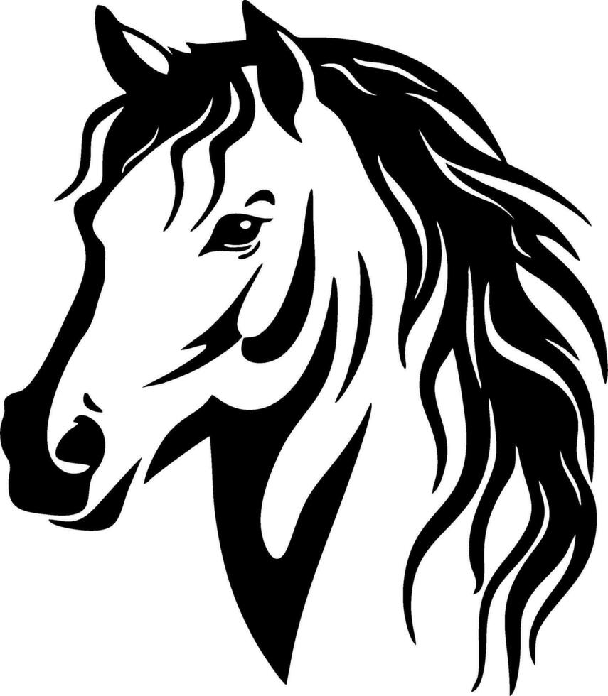 prima vector caballo logo diseño caballo vector