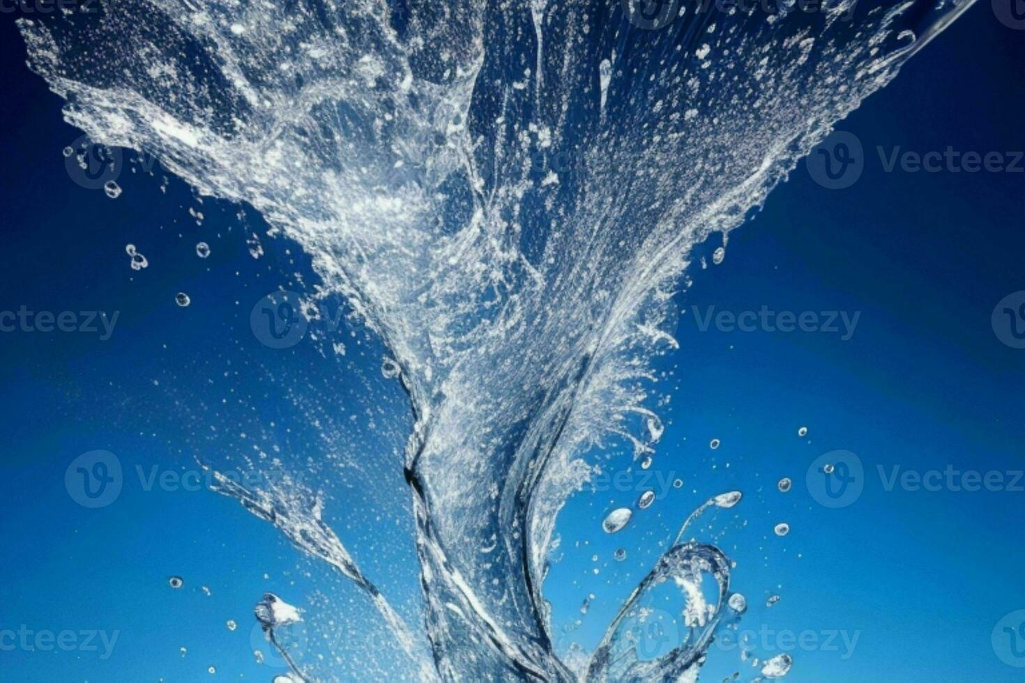 water splash. AI Generative Pro Photo