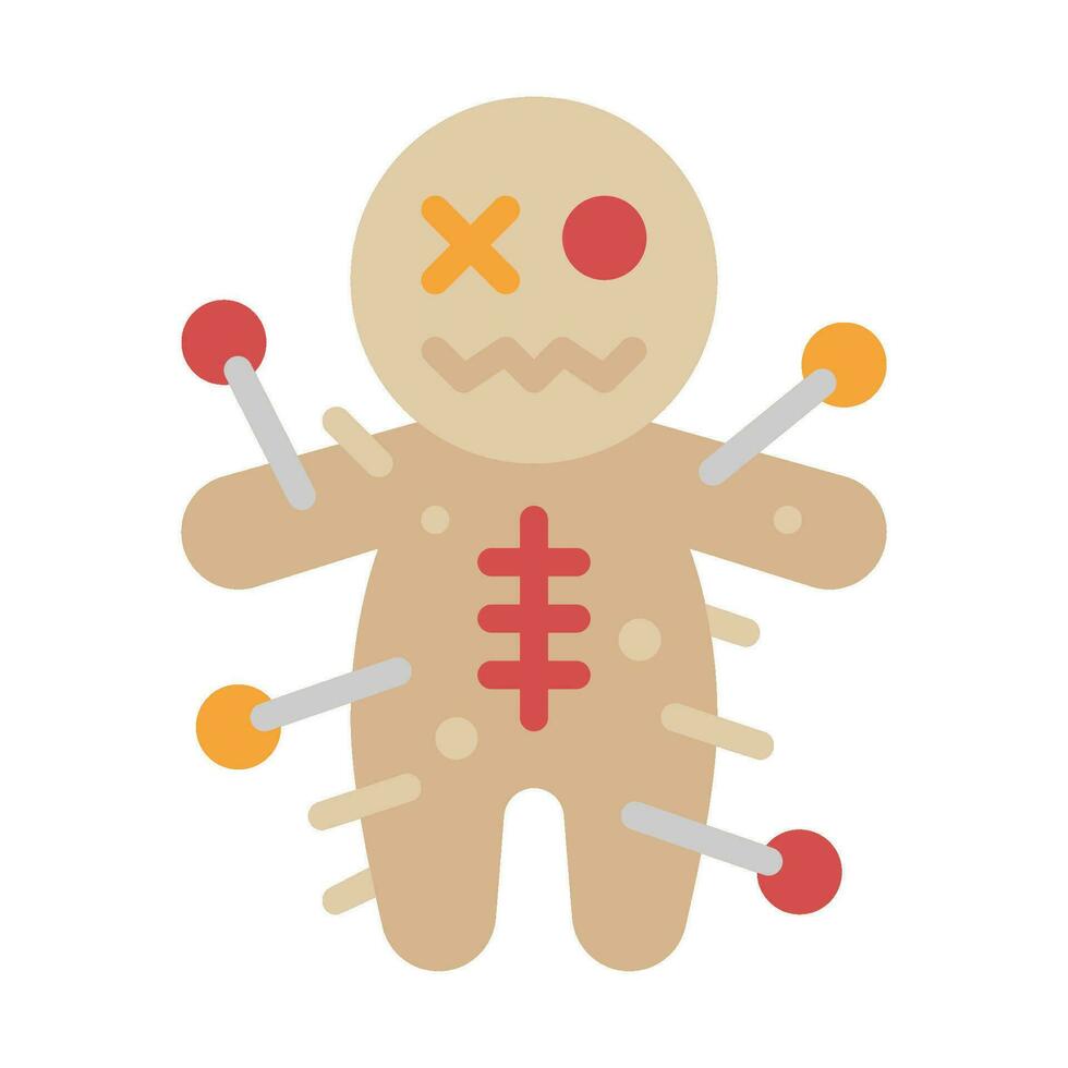 voodoo flat icon,vector and illustration vector