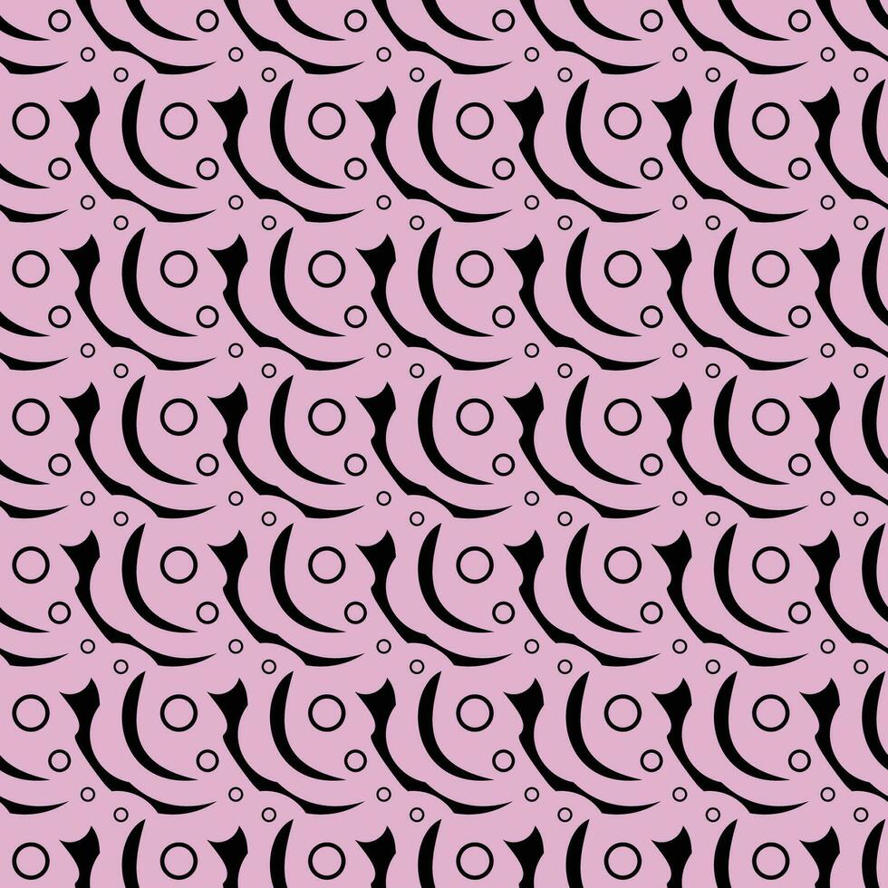 Cute Background of Hand drawn seamless pattern Print Art Abstract design vector
