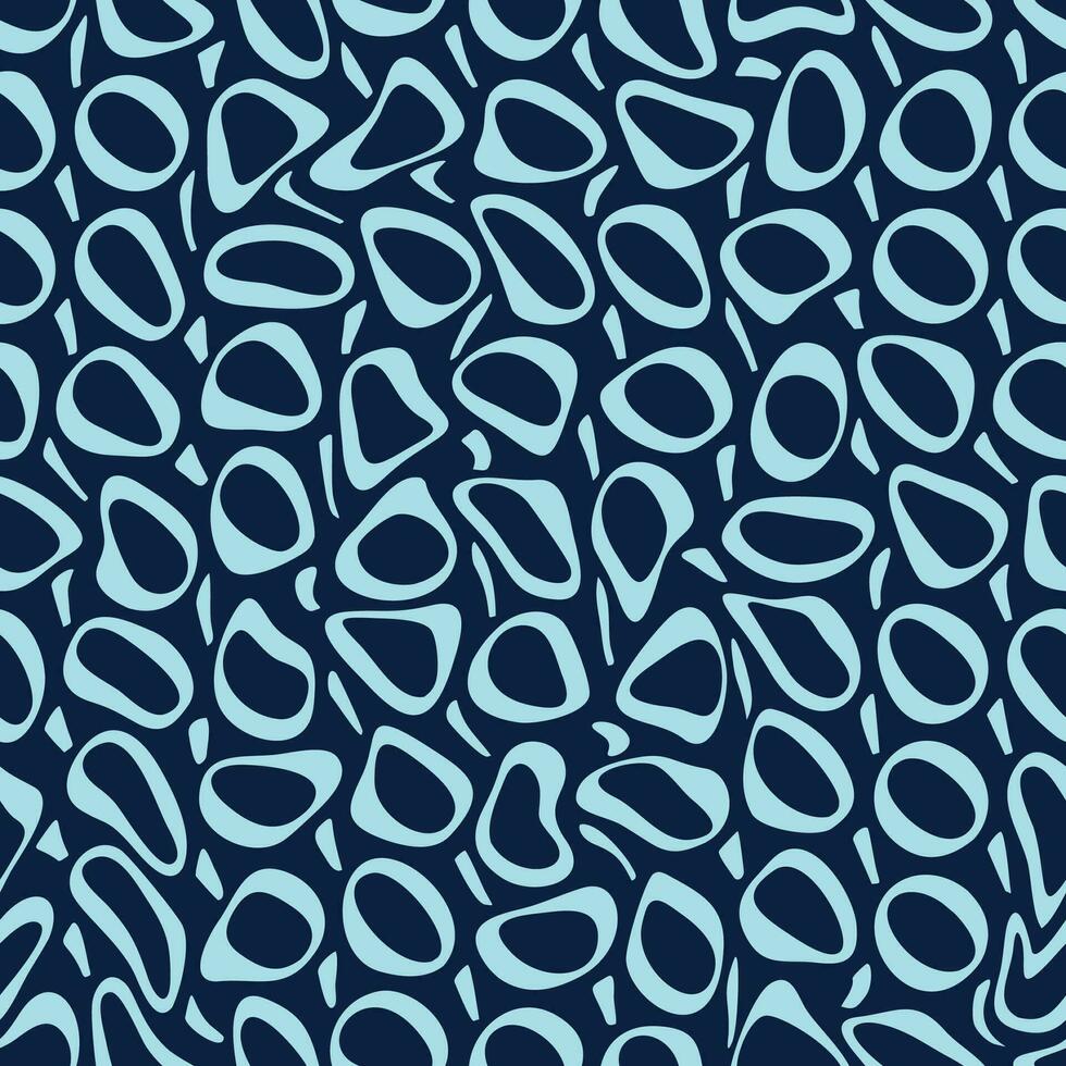 Cute Background of Hand drawn seamless pattern Print Art Abstract design vector