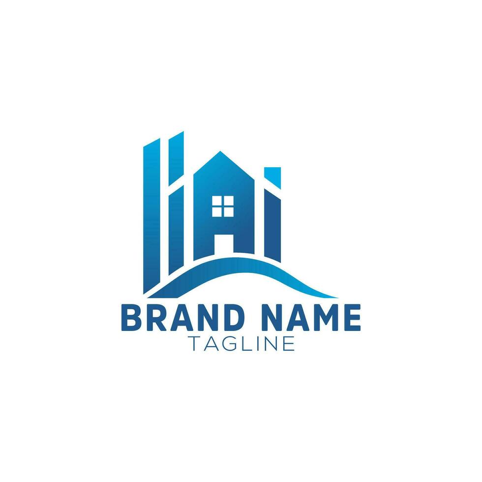 Real estate logo design. House logo design template. Home icon. vector