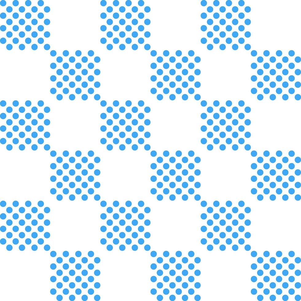Blue checker pattern with dot inside. checker seamless pattern vector. checker pattern. Decorative elements, floor tiles, wall tiles, bathroom tiles, swimming pool tiles. vector