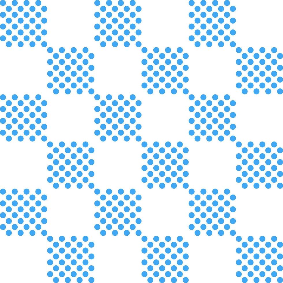 Blue checker pattern with dot inside. checker seamless pattern vector. checker pattern. Decorative elements, floor tiles, wall tiles, bathroom tiles, swimming pool tiles. vector