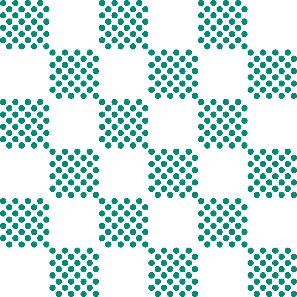 Green checker pattern with dot inside. checker seamless pattern vector. checker pattern. Decorative elements, floor tiles, wall tiles, bathroom tiles, swimming pool tiles. vector