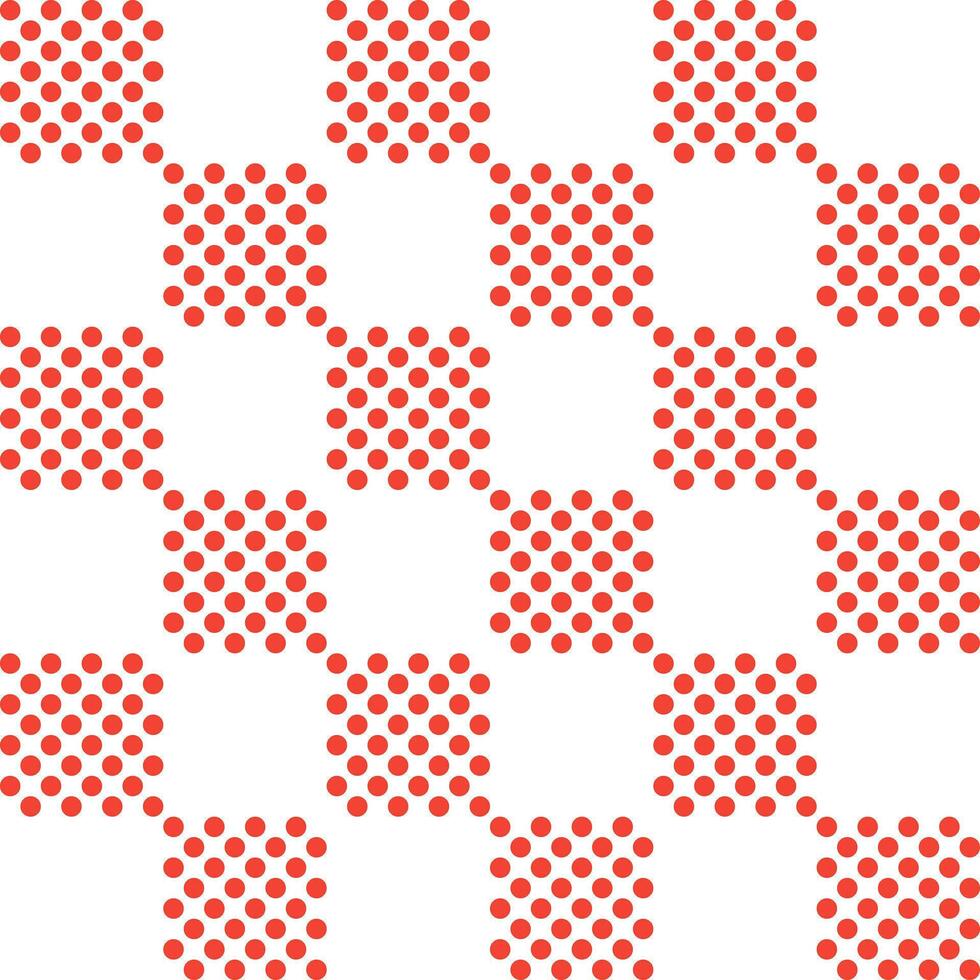 Red checker pattern with dot inside. checker seamless pattern vector. checker pattern. Decorative elements, floor tiles, wall tiles, bathroom tiles, swimming pool tiles. vector