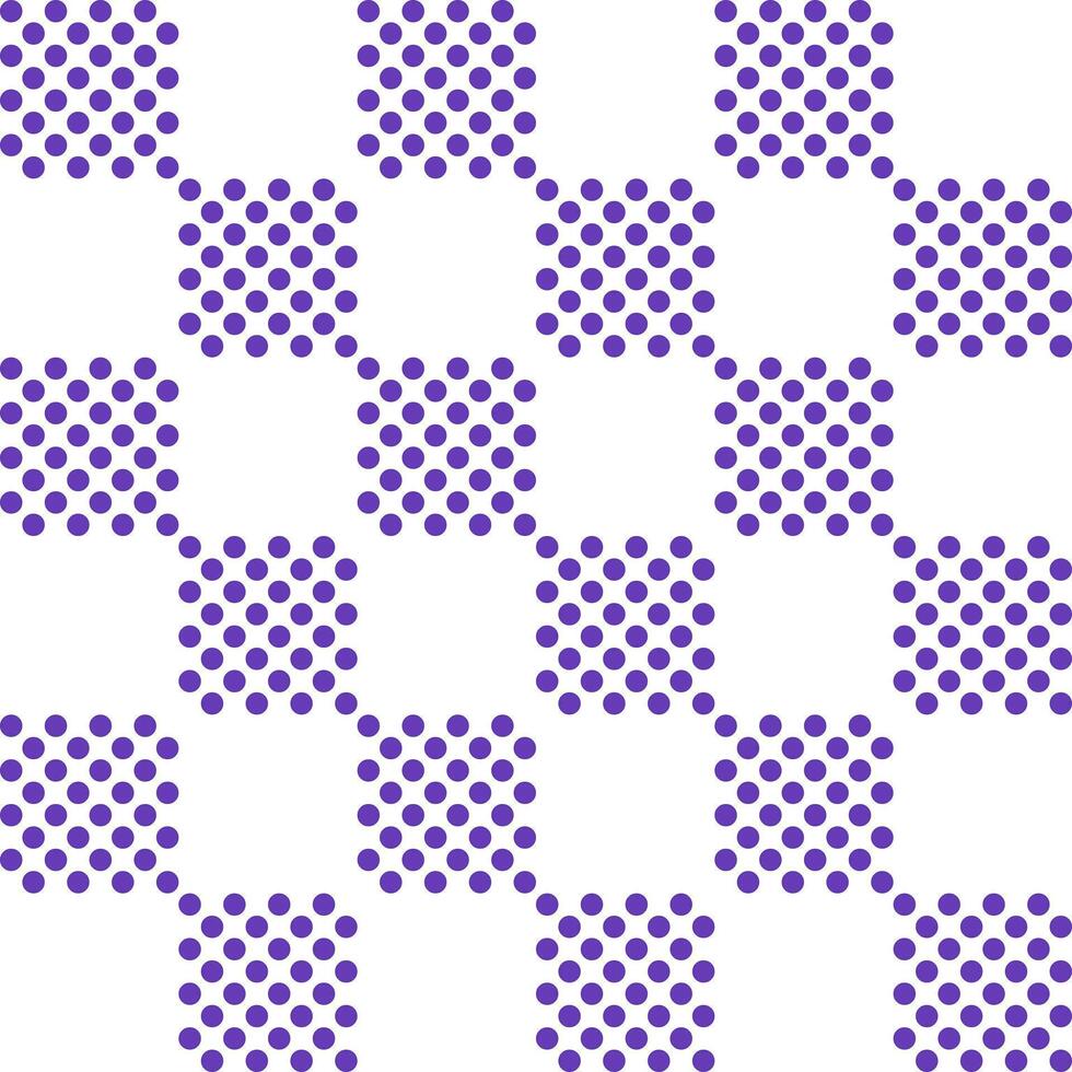 Purple checker pattern with dot inside. checker seamless pattern vector. checker pattern. Decorative elements, floor tiles, wall tiles, bathroom tiles, swimming pool tiles. vector