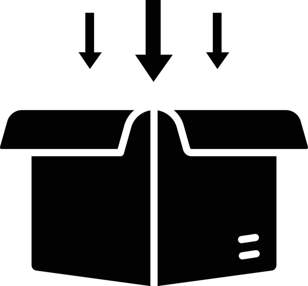 Parcel In Vector Icon
