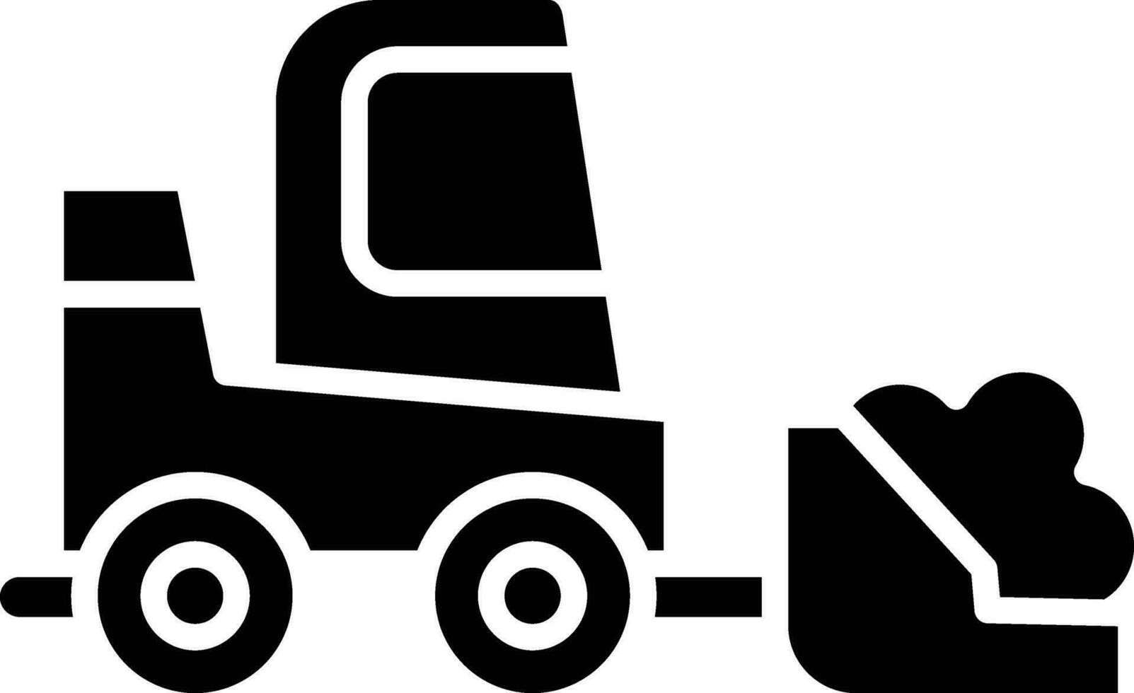 Loader Truck Vector Icon