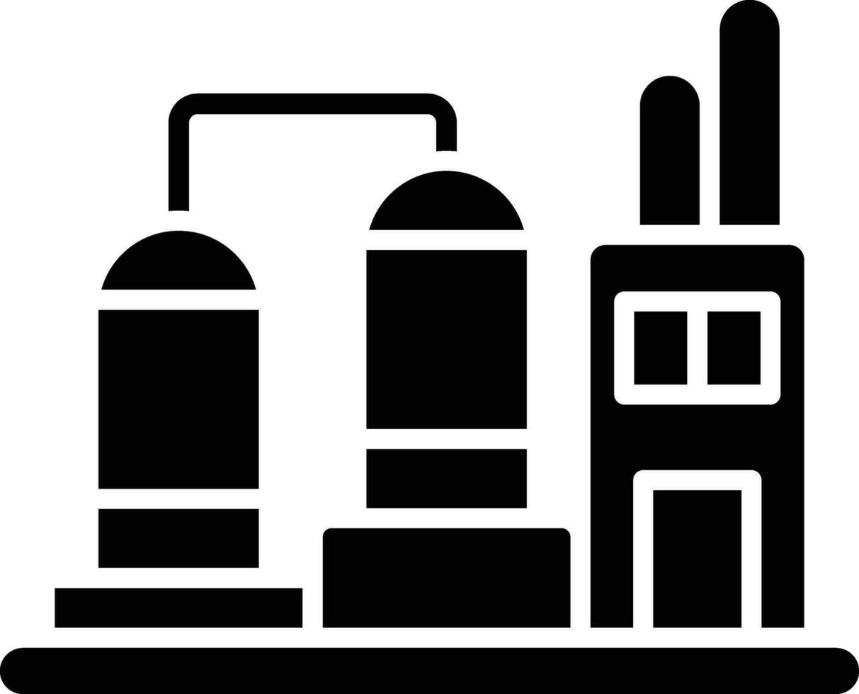 Refinery Vector Icon