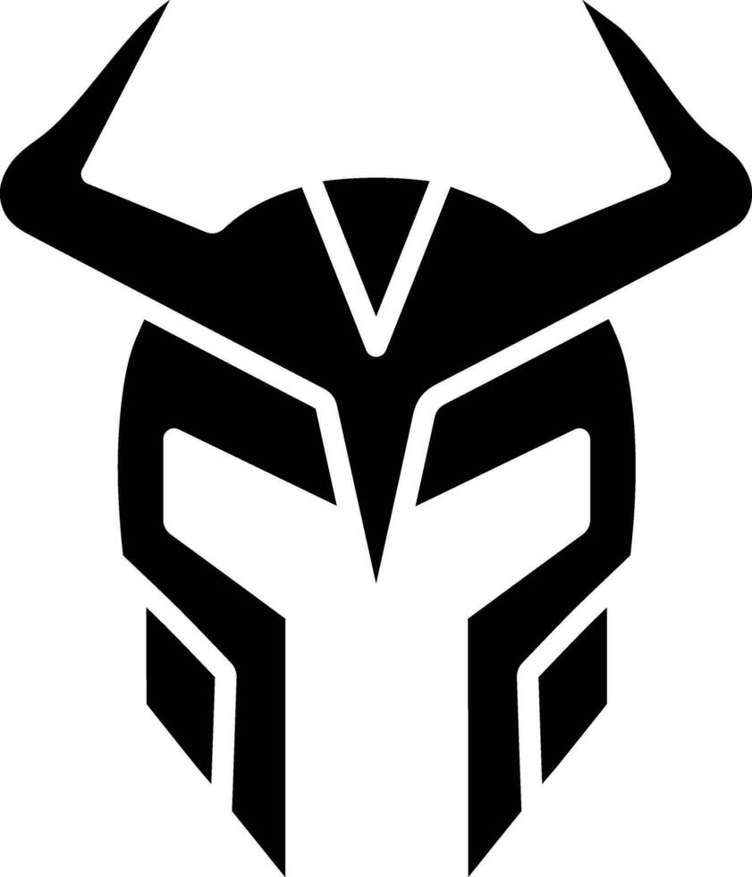 Viking Helmet Vector Icon