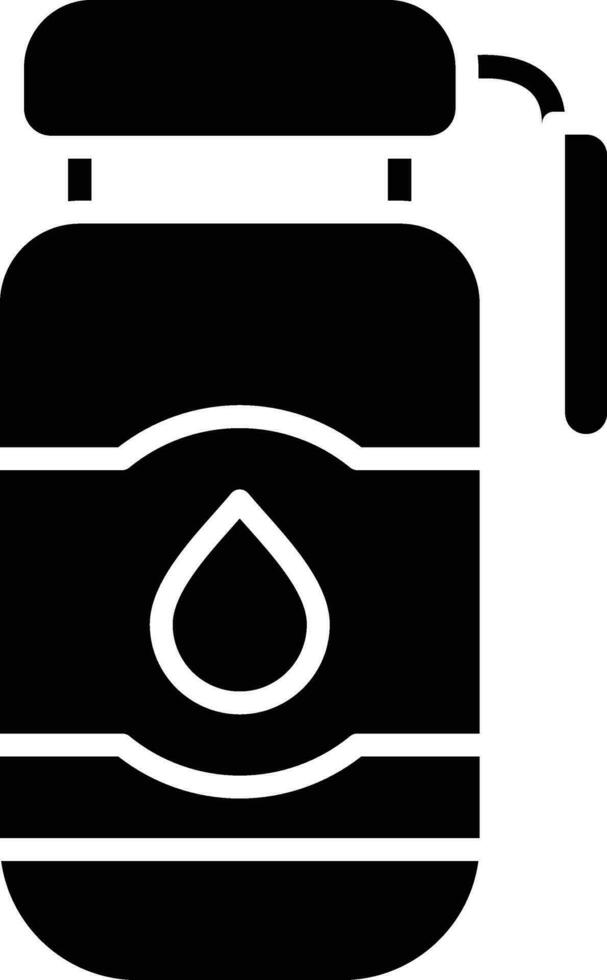 Water Canteen Vector Icon