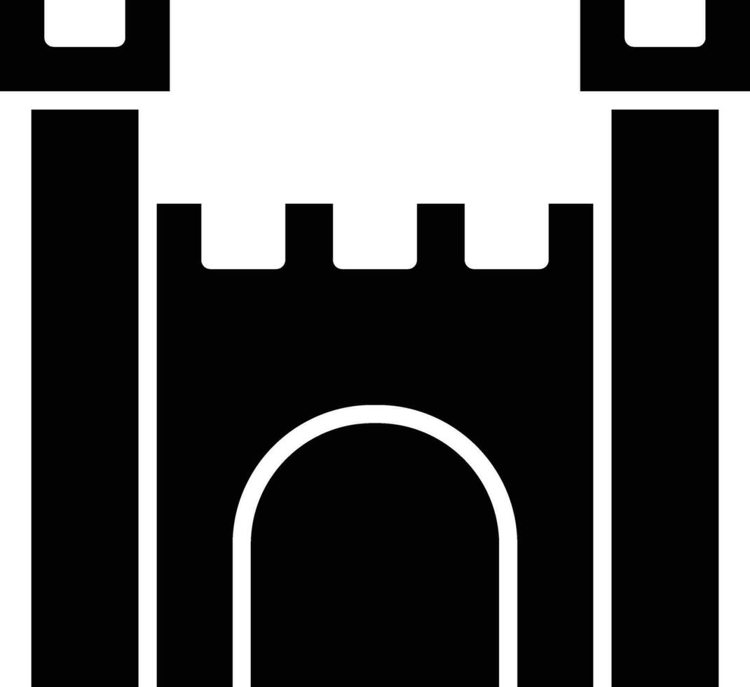 Viking Castle Vector Icon