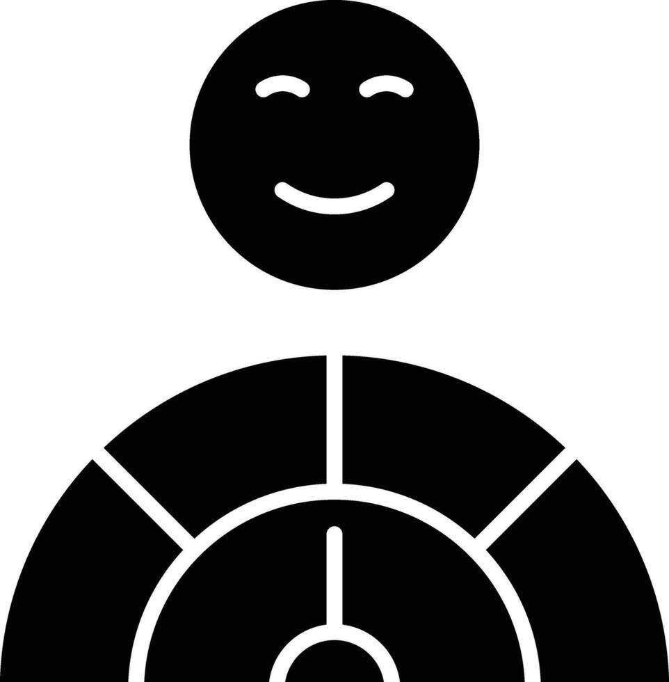 Satisfied Vector Icon