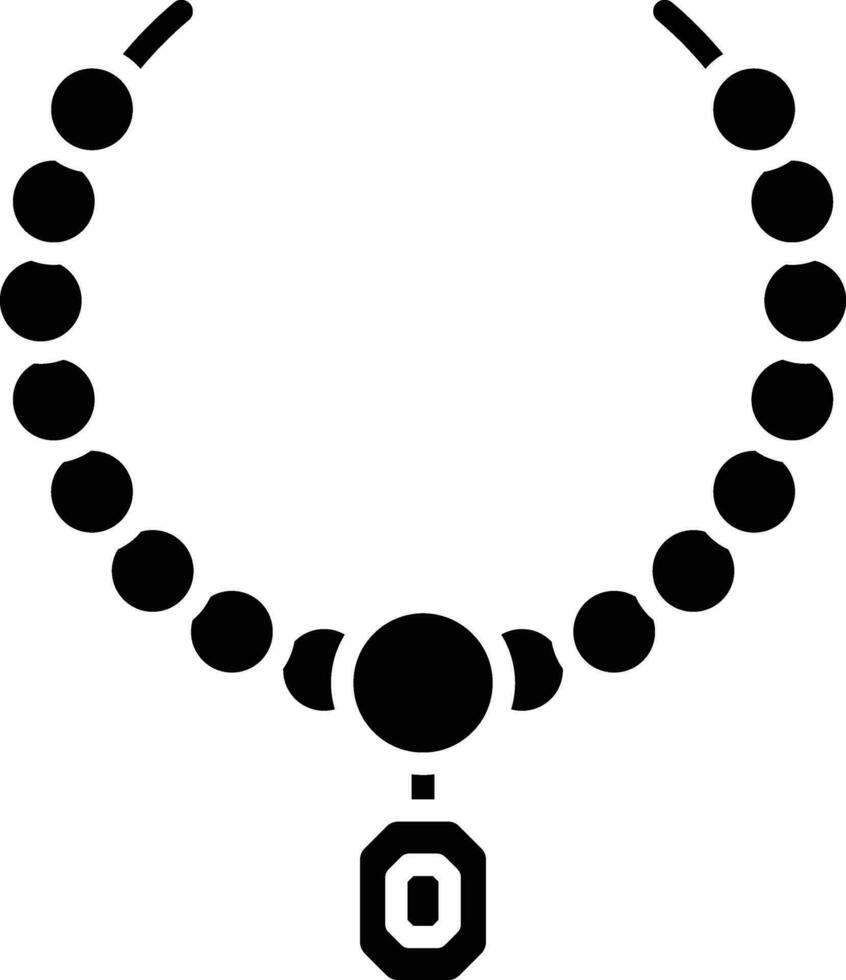 icono de vector de collar