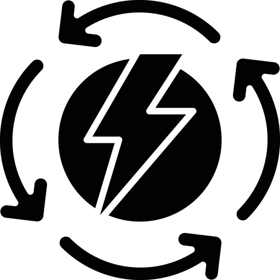 icono de vector de electricidad