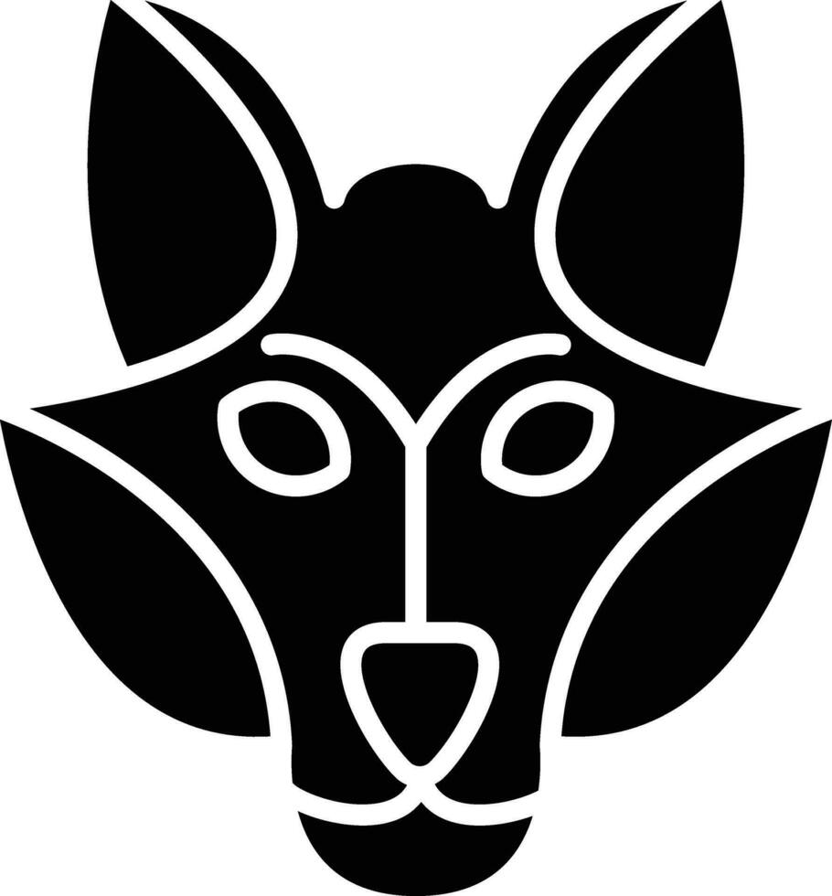 Arctic Fox Vector Icon