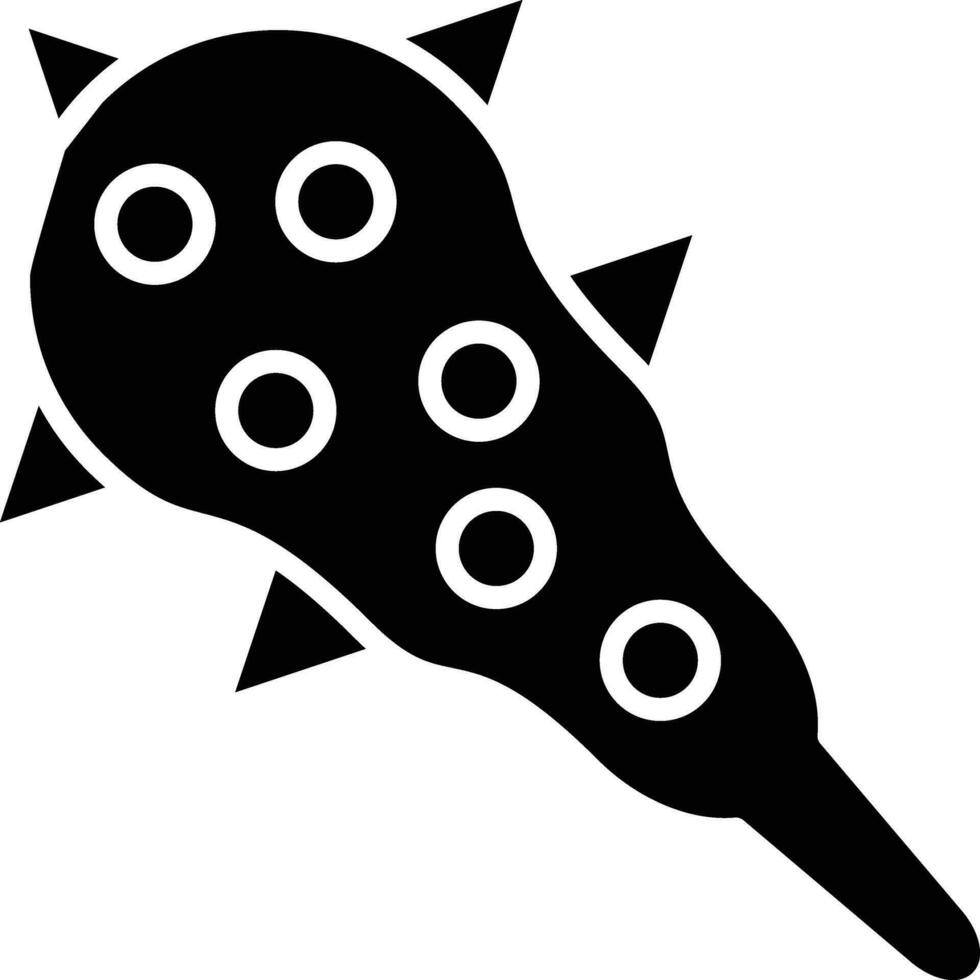 Wooden Bat Vector Icon