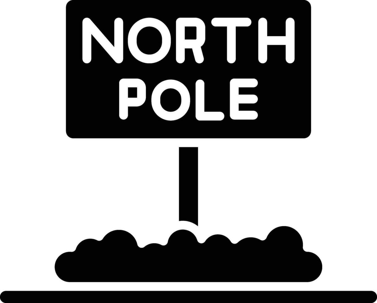 North Pole Vector Icon