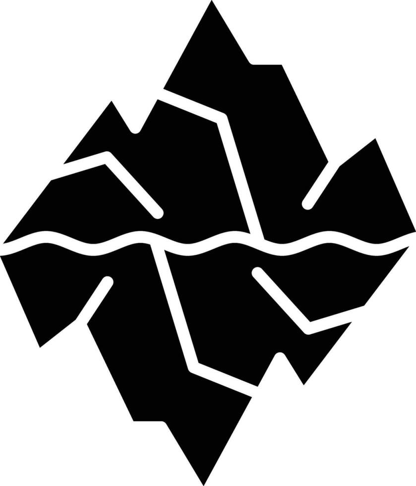 Glaciers Vector Icon