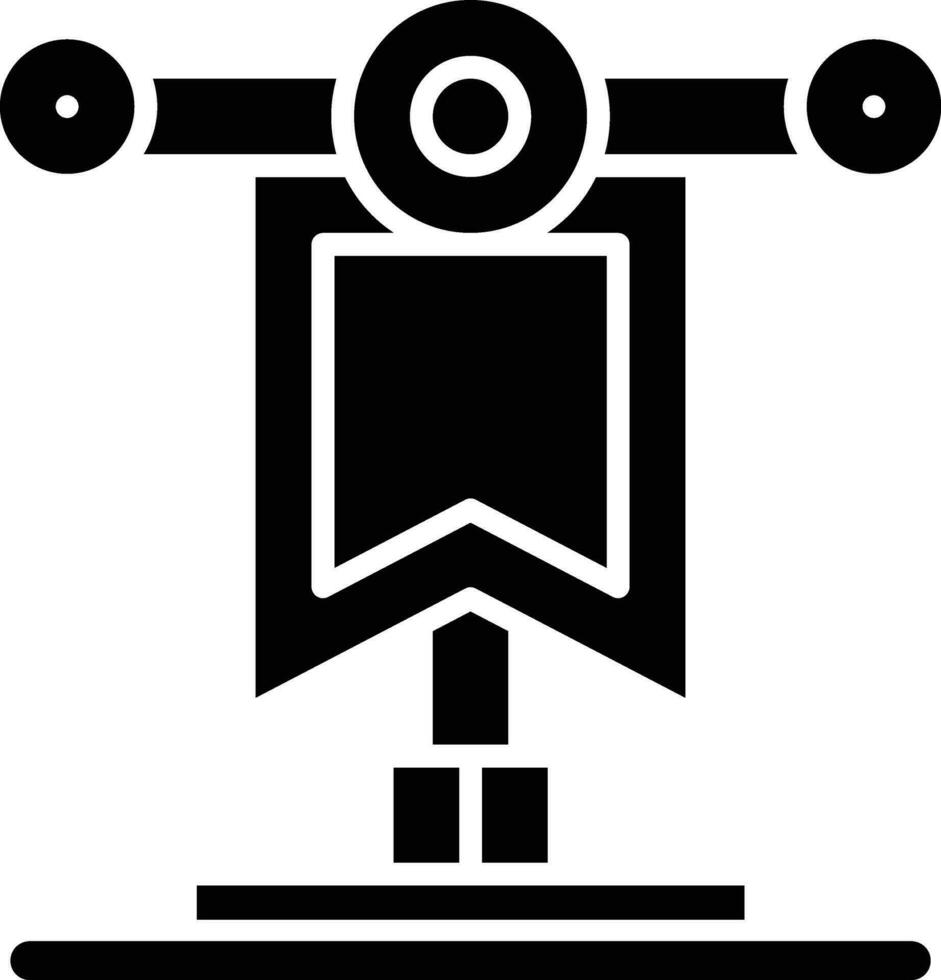 Battle Banner Vector Icon