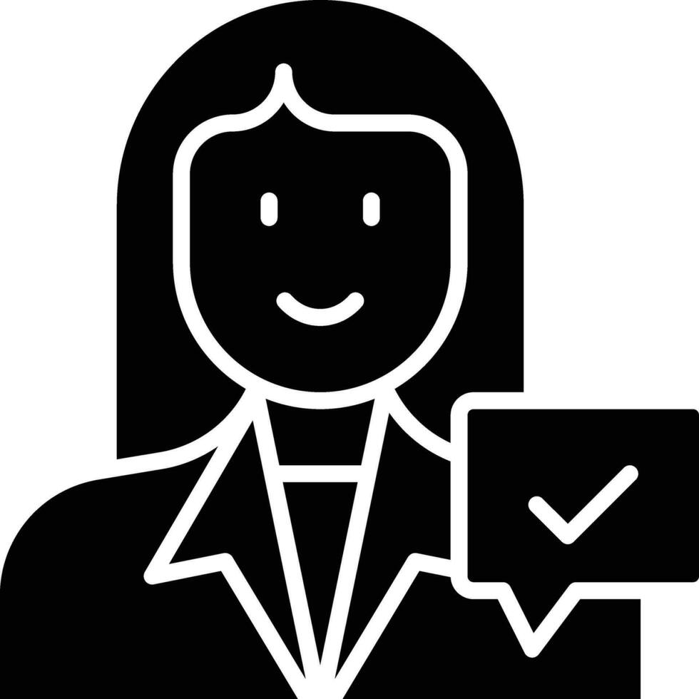 Sales Rep Male Vector Icon