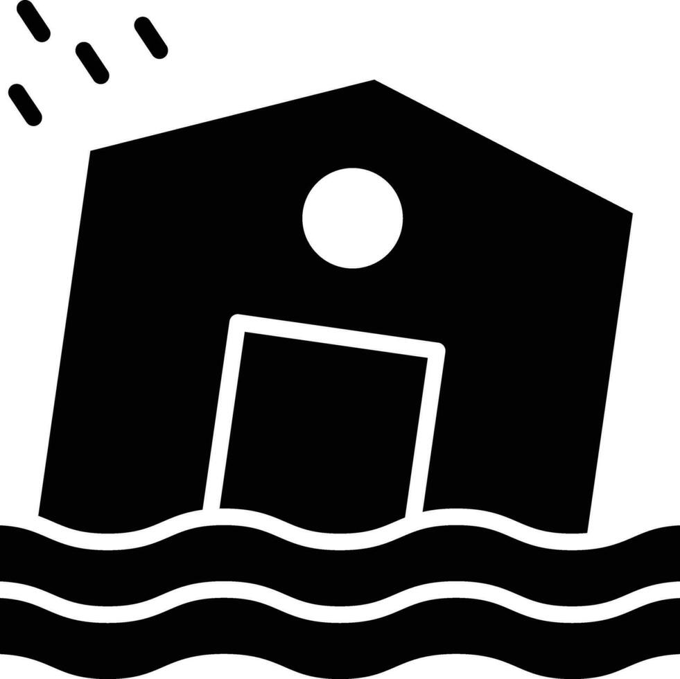 inundar vector icono