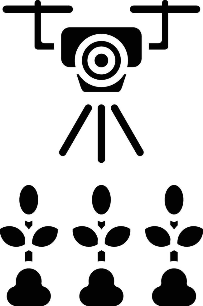 Smart Spraying Vector Icon