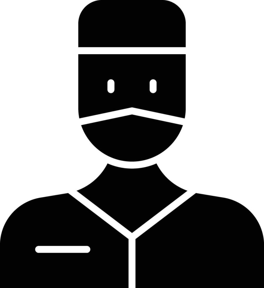 Surgeon Male Vector Icon