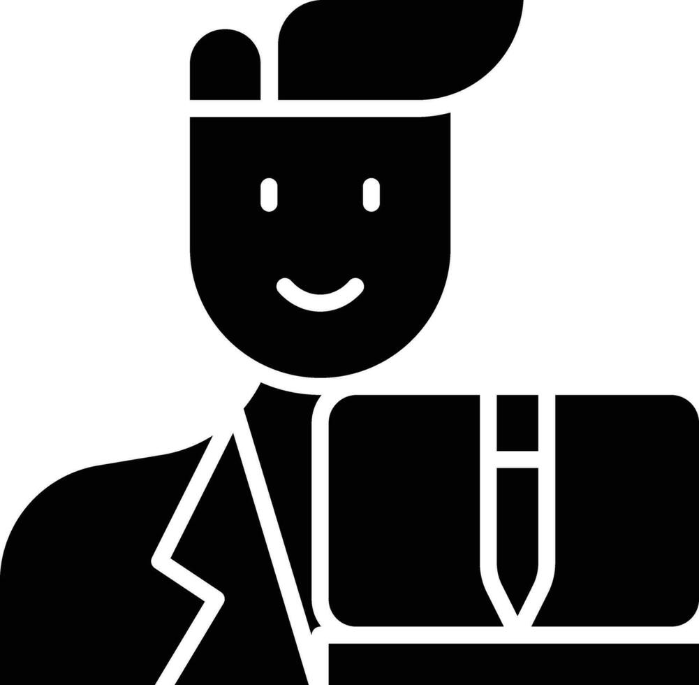 Designer Male Vector Icon