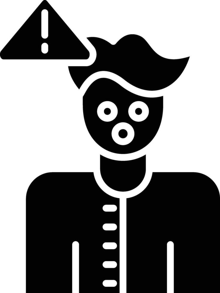 Panic Attack Vector Icon