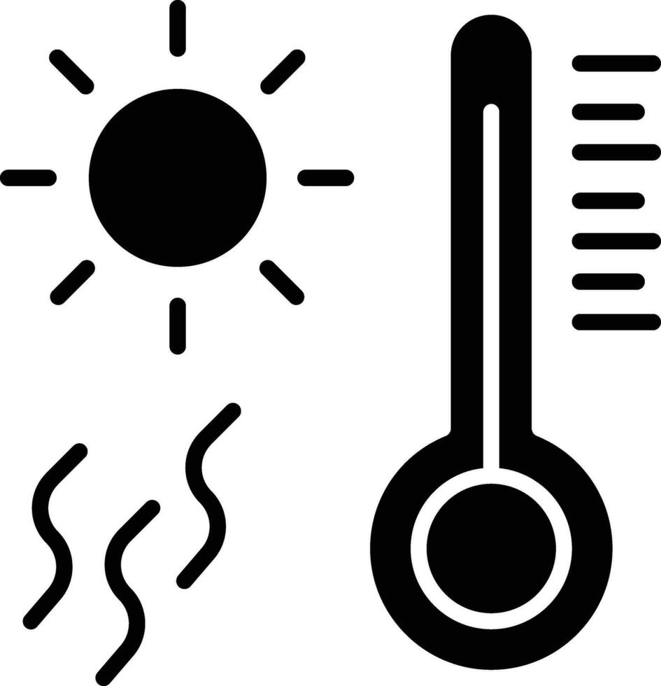 Heatwave Vector Icon