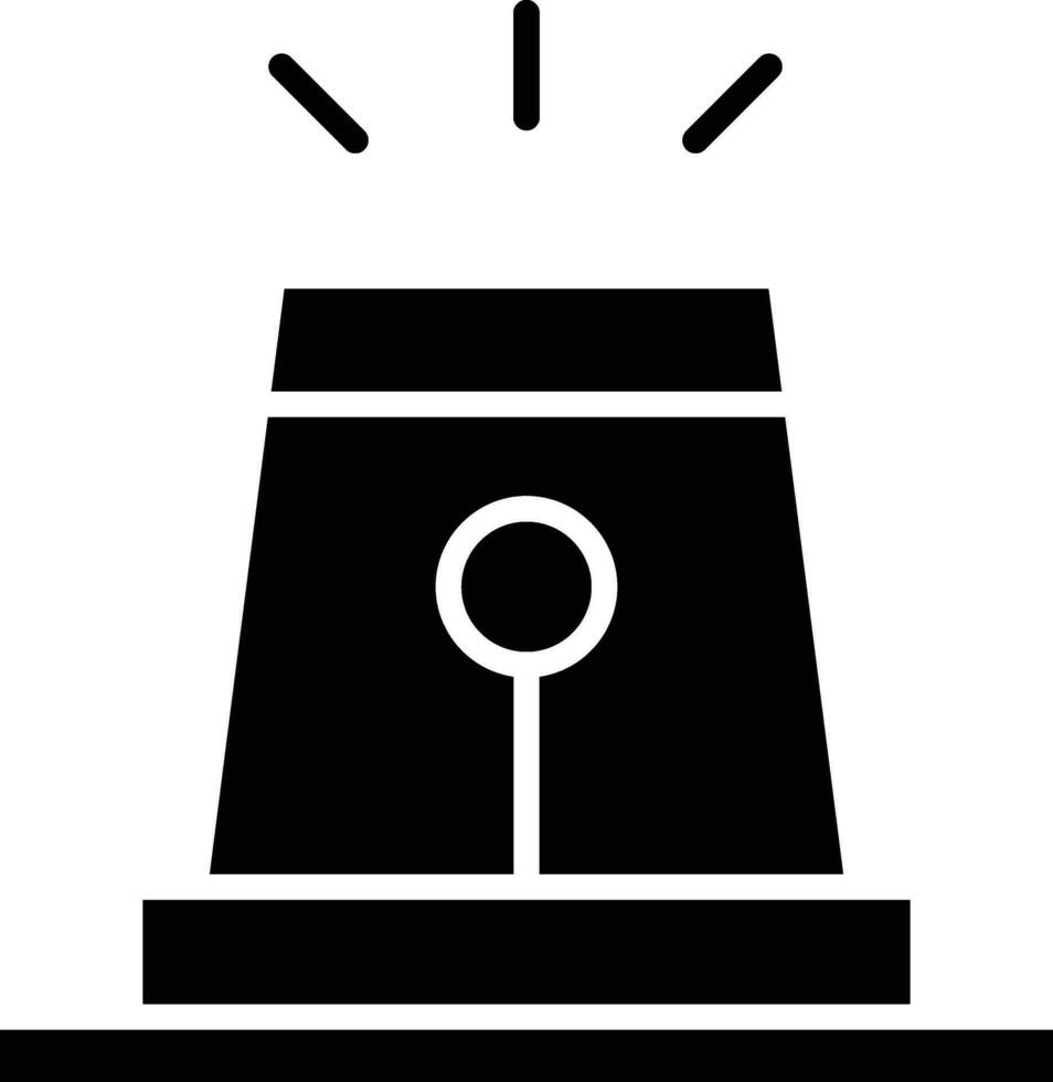 Alarm Warning Vector Icon