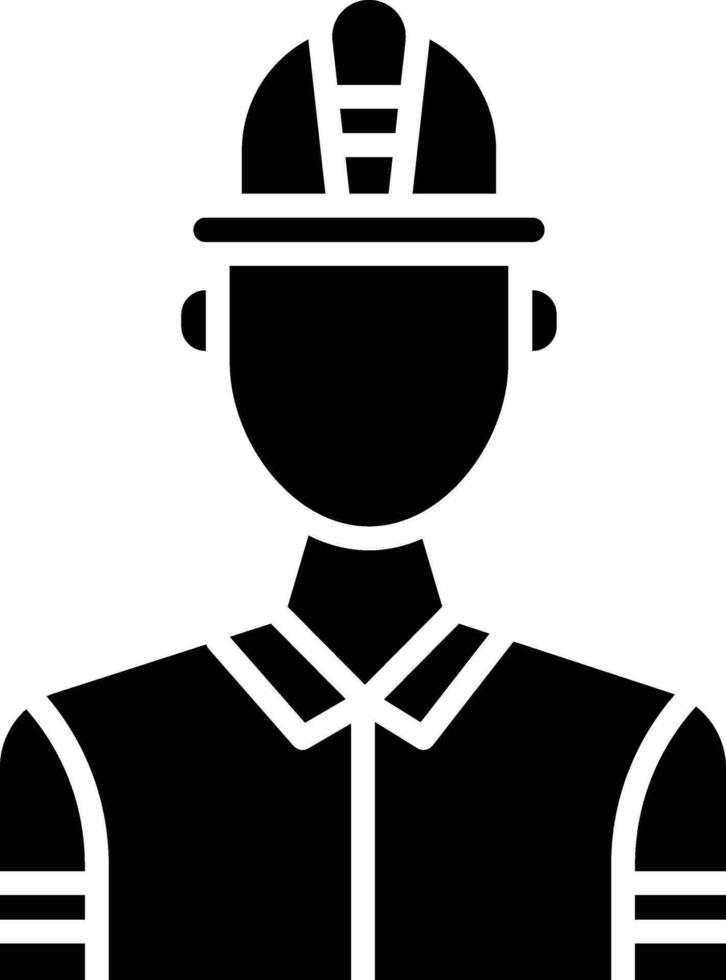 Firefighter Vector Icon