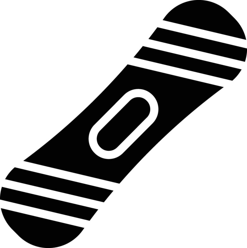 icono de vector de snowboard