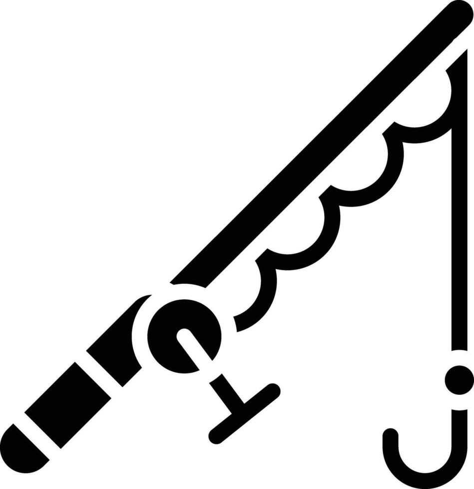 Fishing Rod Vector Icon