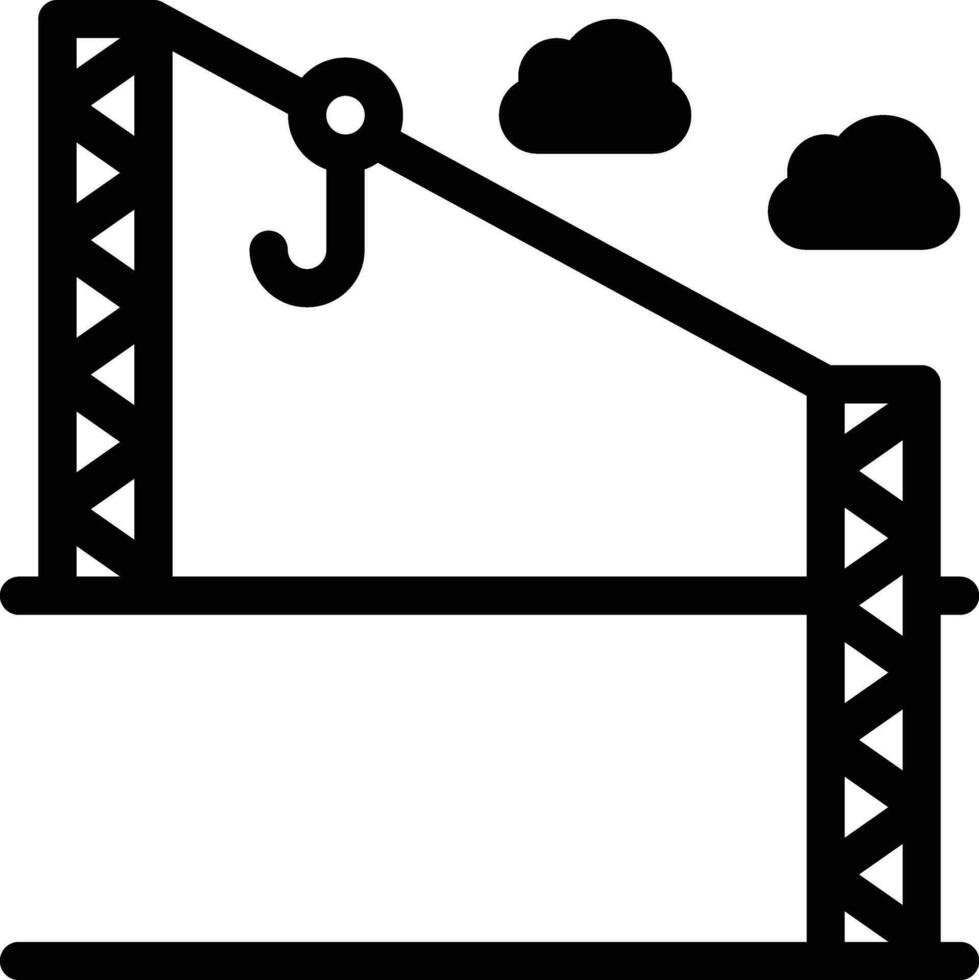 Zip Line Vector Icon