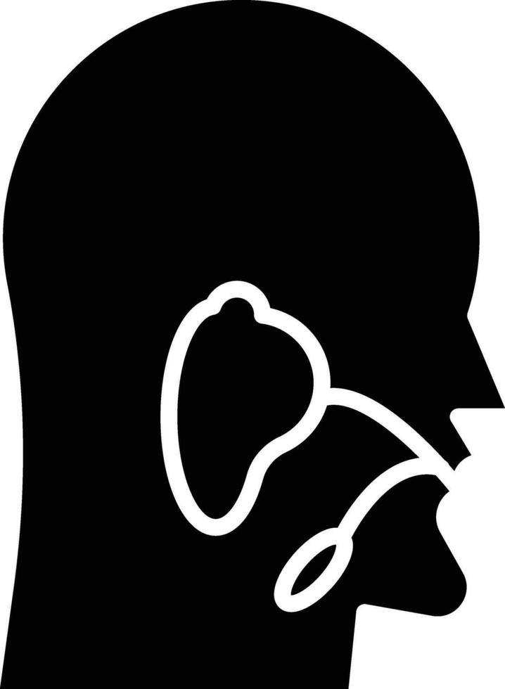 Salivary Glands Vector Icon