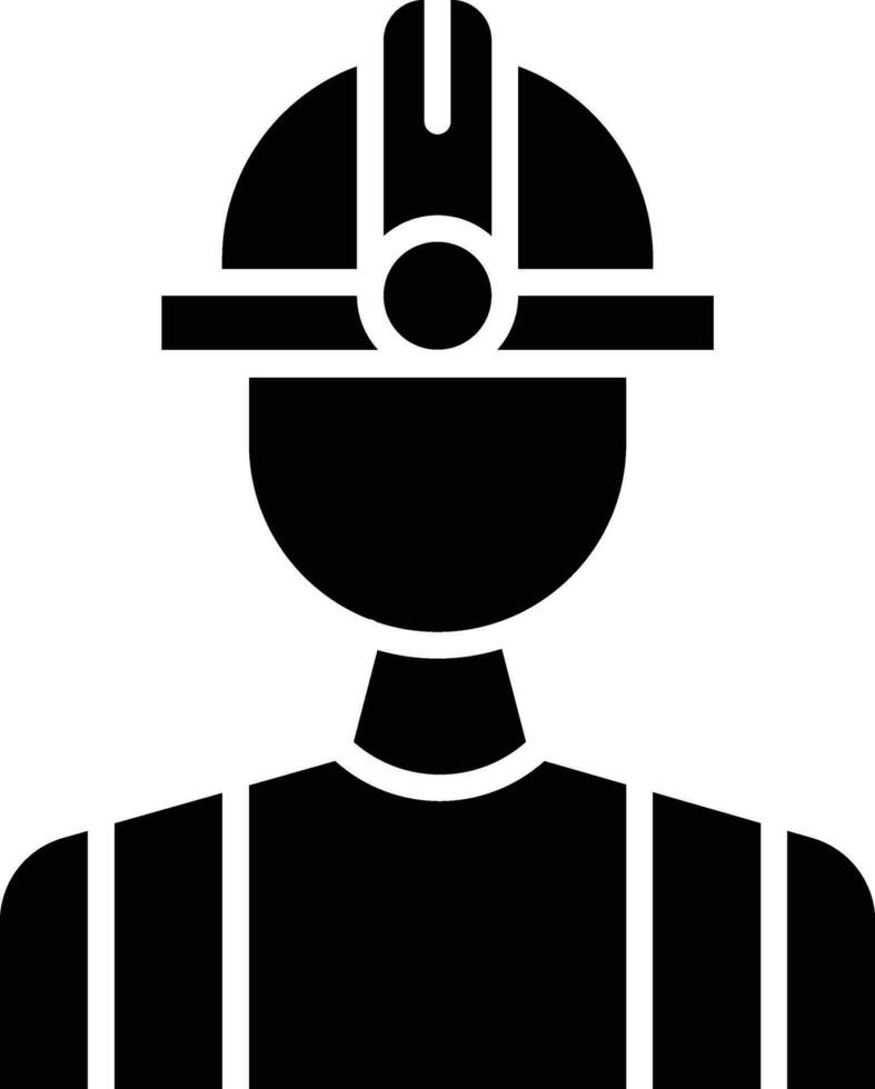 Construction Worker Vector Icon